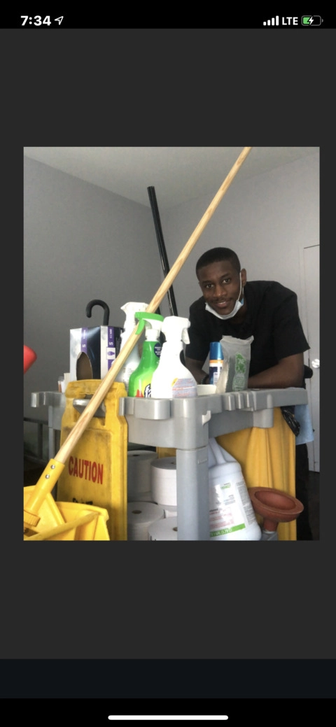 The African Janitor OnlyFans Picture