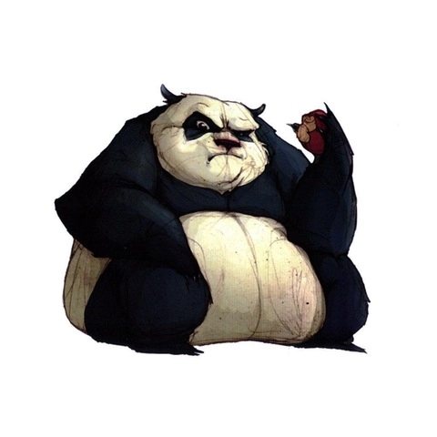 The Grumpy Panda