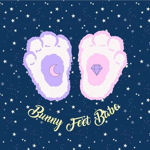 Bunny Feet Babe
