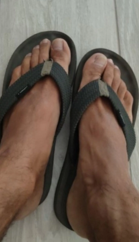 Italian man's feet