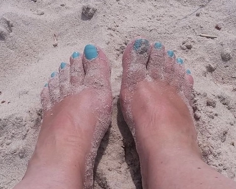 Beach Feet OnlyFans Picture