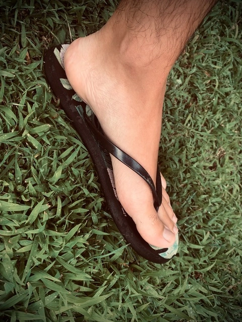 Male feet