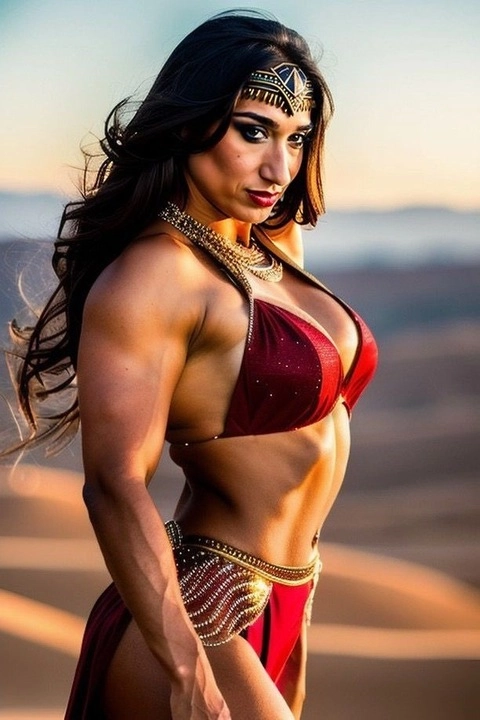 Hot musclegirl in Netherlands