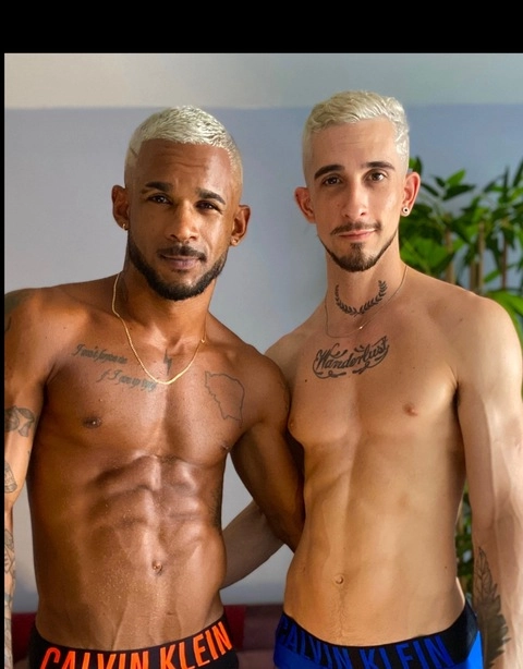 Caio & Ian 👨🏾‍❤️‍👨🏻 OnlyFans Picture
