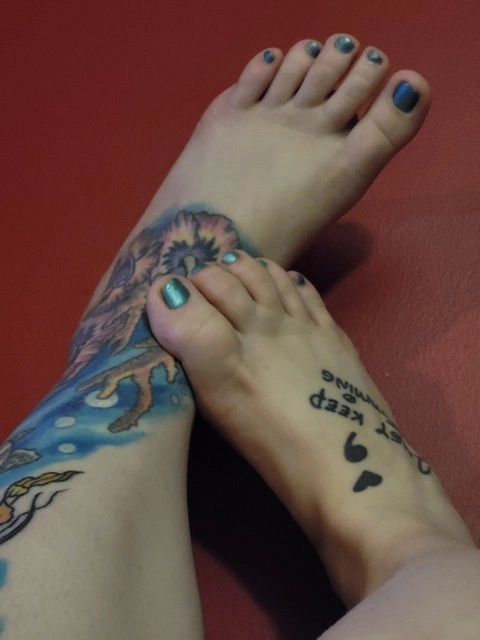 Tatted Feet