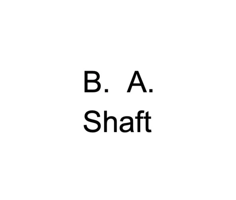 Balls A. Shaft