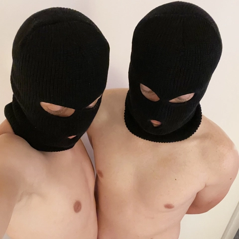 Masked Gay Couple OnlyFans Picture