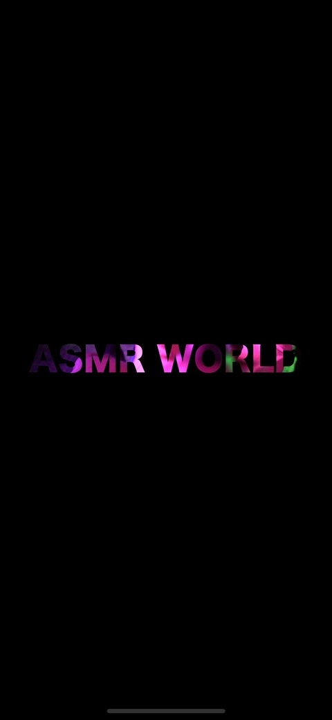 ASMR WORLDD ?? OnlyFans Picture