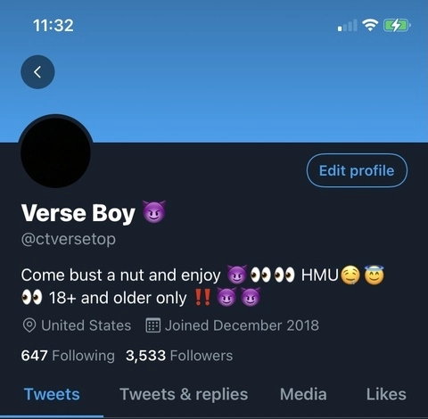 Verse Boy 😈 OnlyFans Picture