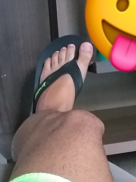 Johns feet Brazil